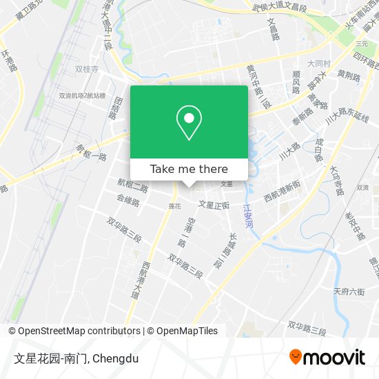 文星花园-南门 map
