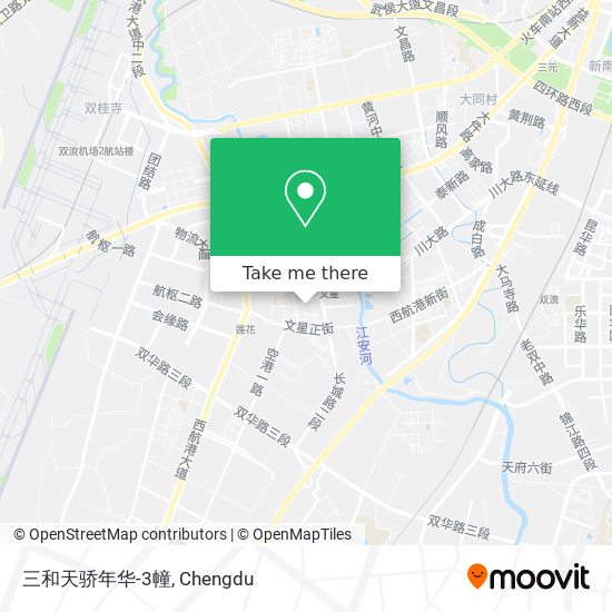 三和天骄年华-3幢 map