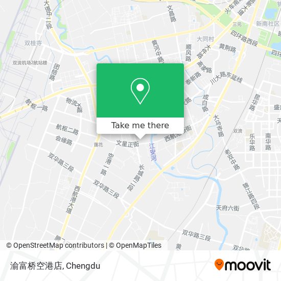 渝富桥空港店 map