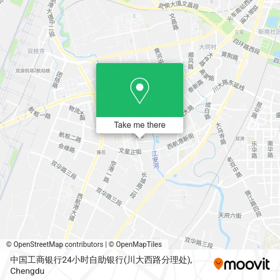 中国工商银行24小时自助银行(川大西路分理处) map