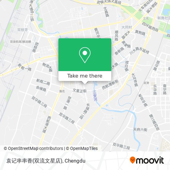 袁记串串香(双流文星店) map