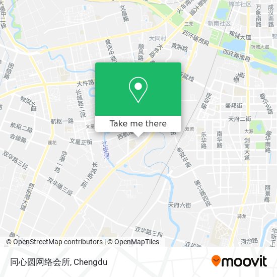 同心圆网络会所 map