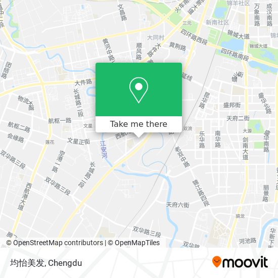 均怡美发 map