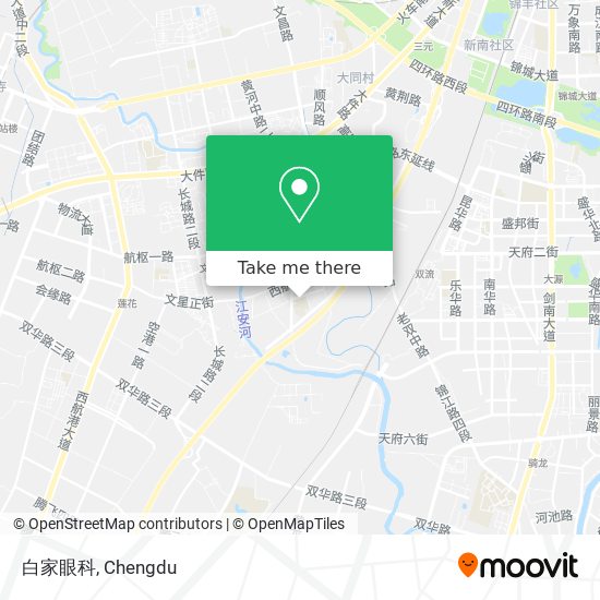 白家眼科 map