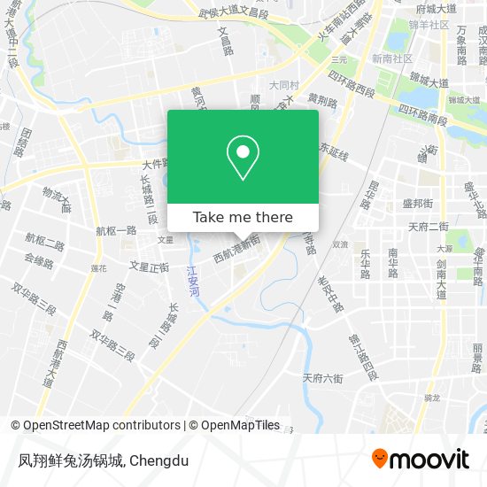 凤翔鲜兔汤锅城 map