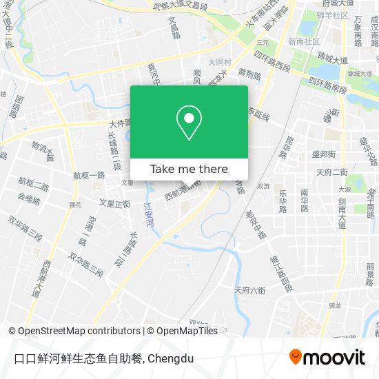 口口鲜河鲜生态鱼自助餐 map