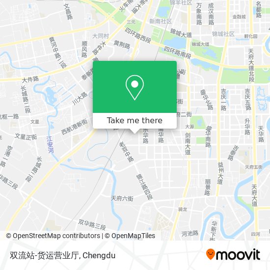 双流站-货运营业厅 map
