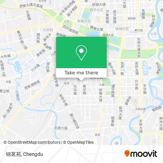 锦茗苑 map