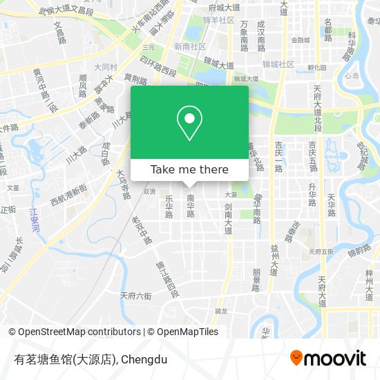 有茗塘鱼馆(大源店) map