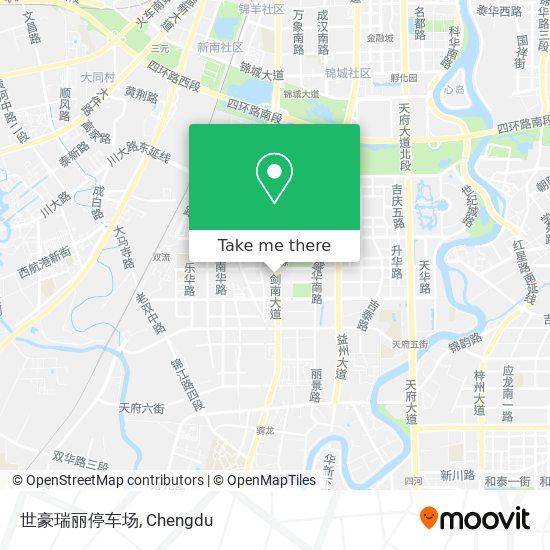 世豪瑞丽停车场 map