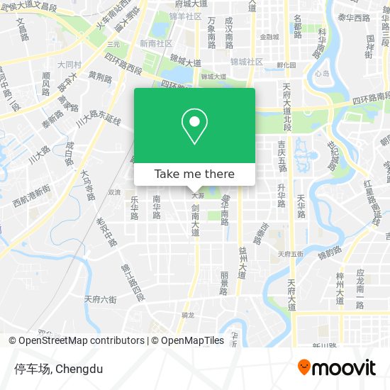 停车场 map