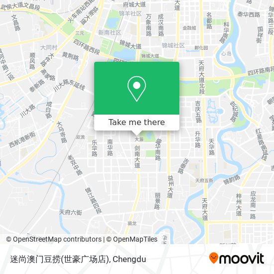 迷尚澳门豆捞(世豪广场店) map