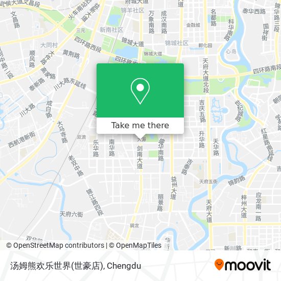 汤姆熊欢乐世界(世豪店) map