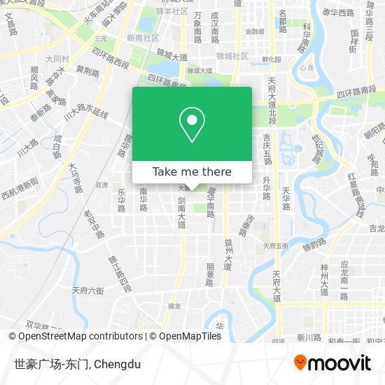 世豪广场-东门 map
