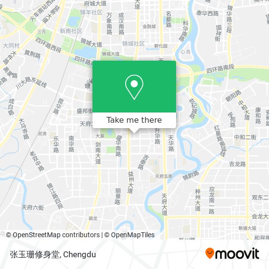 张玉珊修身堂 map