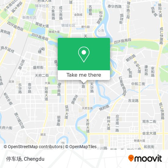 停车场 map