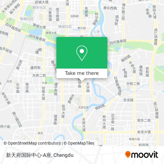 新天府国际中心-A座 map