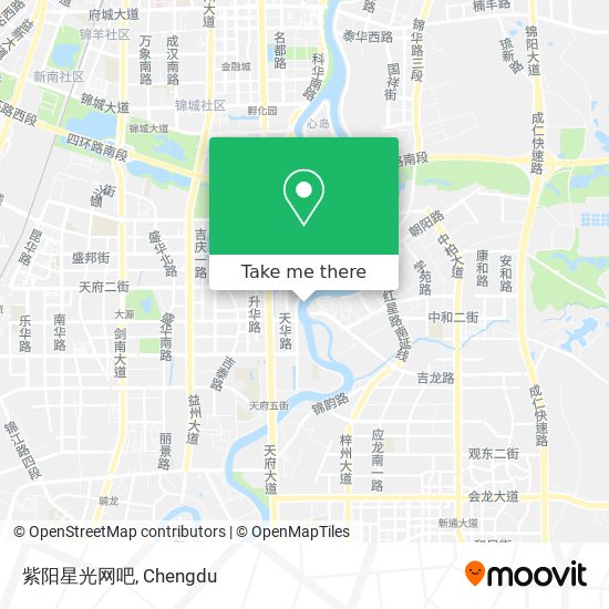 紫阳星光网吧 map
