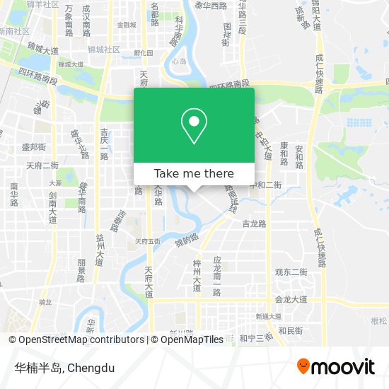 华楠半岛 map