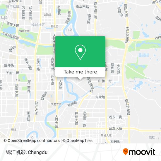 锦江帆影 map