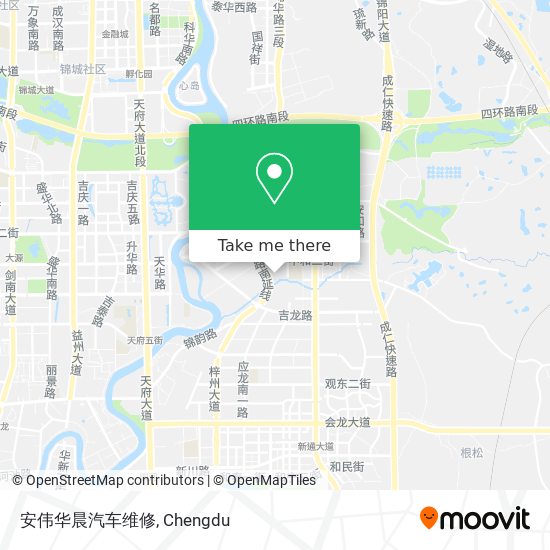 安伟华晨汽车维修 map