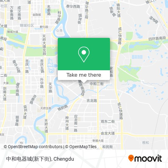 中和电器城(新下街) map