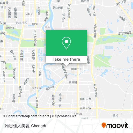 雅思佳人美容 map