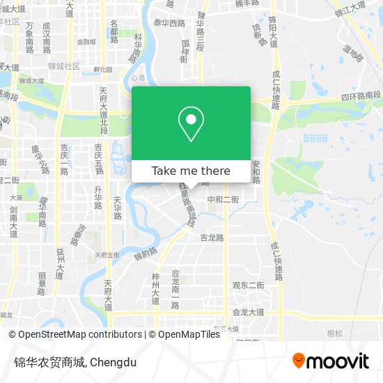 锦华农贸商城 map