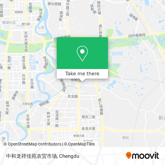 中和龙祥佳苑农贸市场 map