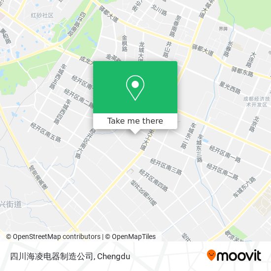 四川海凌电器制造公司 map
