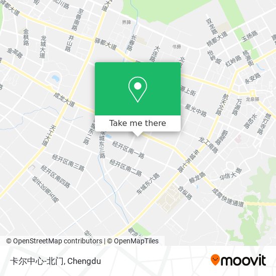卡尔中心-北门 map