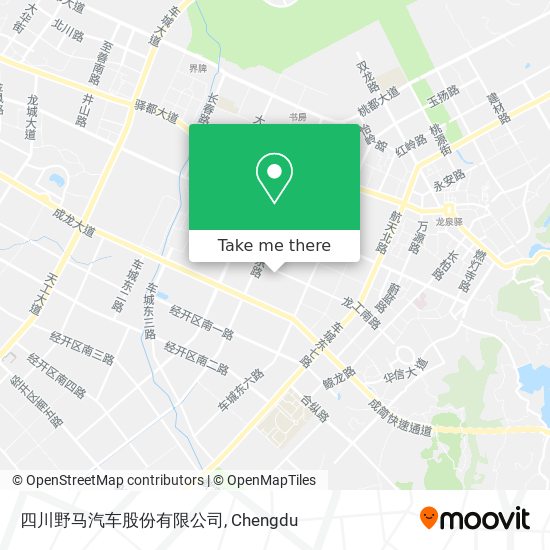 四川野马汽车股份有限公司 map