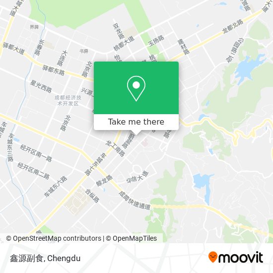 鑫源副食 map