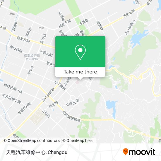 天程汽车维修中心 map