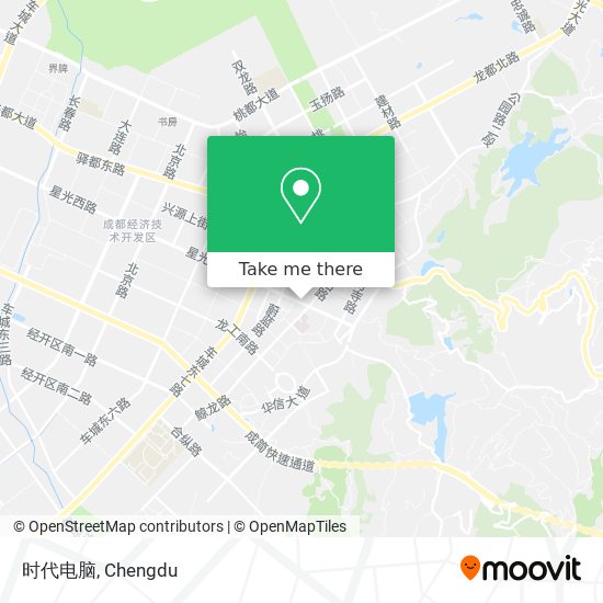 时代电脑 map