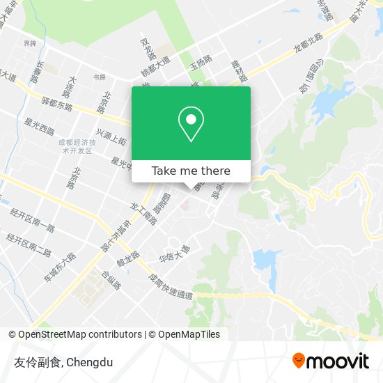 友伶副食 map