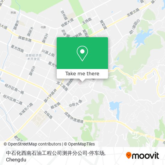 中石化西南石油工程公司测井分公司-停车场 map