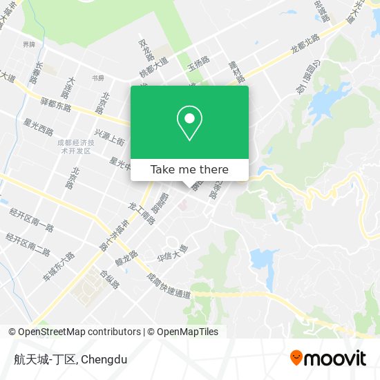 航天城-丁区 map