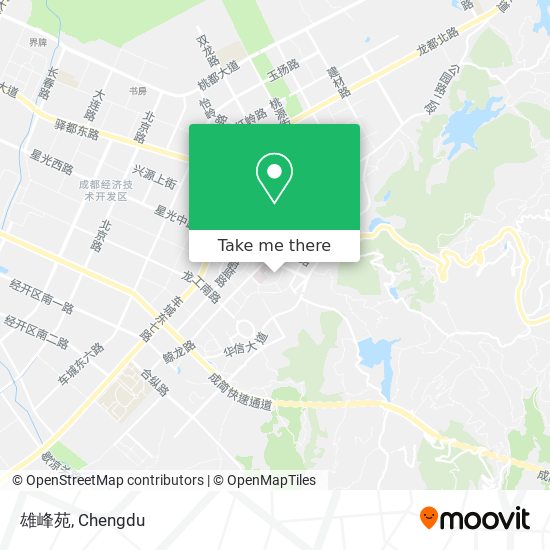 雄峰苑 map