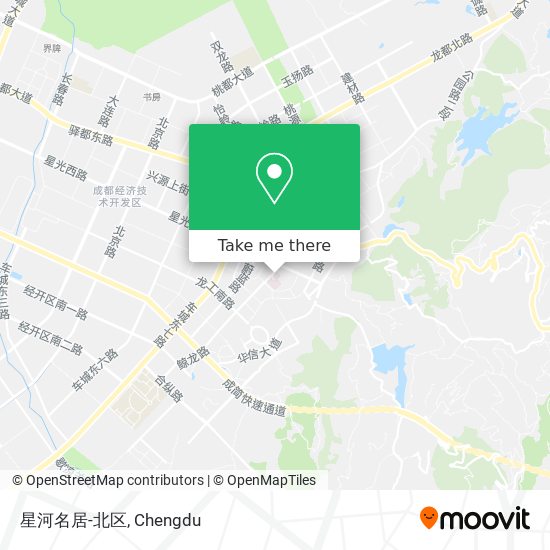 星河名居-北区 map