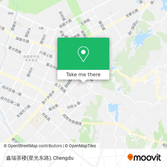 鑫瑞茶楼(星光东路) map