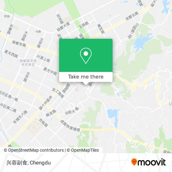 兴蓉副食 map
