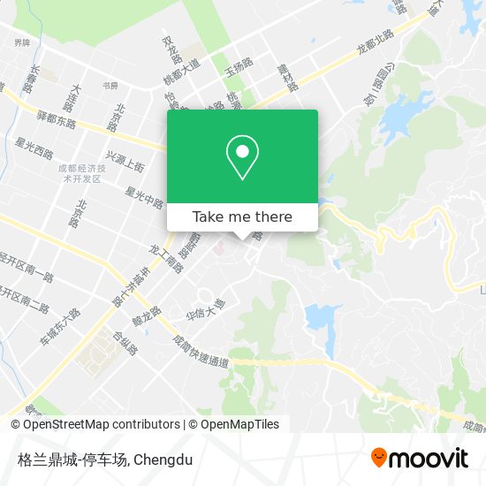 格兰鼎城-停车场 map