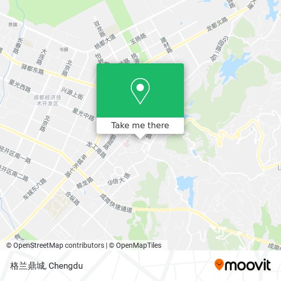 格兰鼎城 map