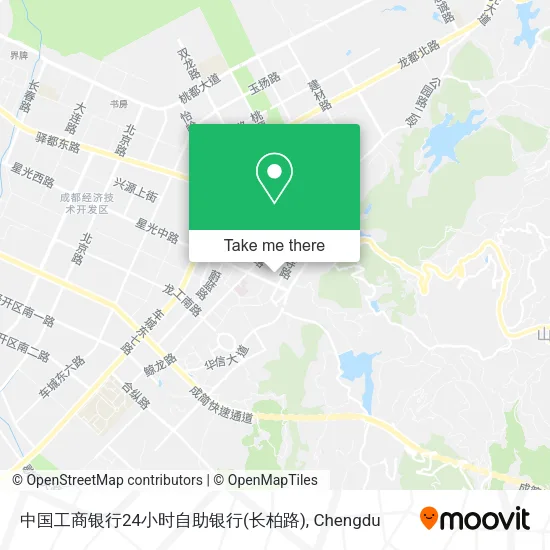 中国工商银行24小时自助银行(长柏路) map
