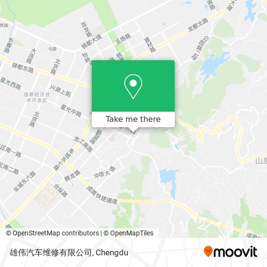 雄伟汽车维修有限公司 map