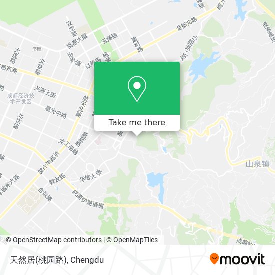 天然居(桃园路) map
