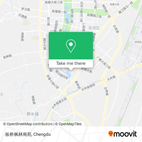 板桥枫林南苑 map