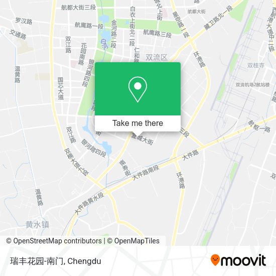 瑞丰花园-南门 map