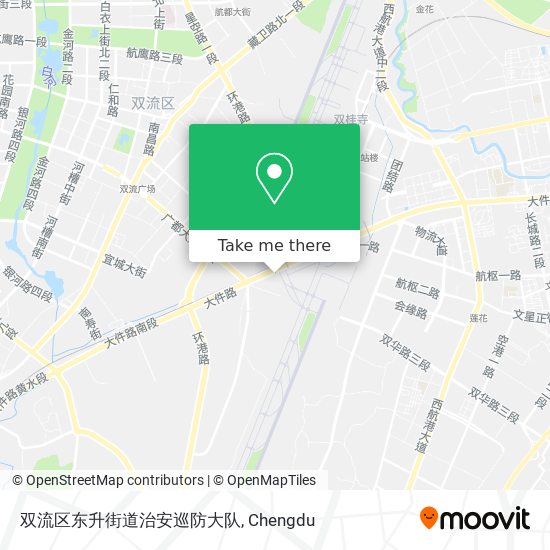 双流区东升街道治安巡防大队 map